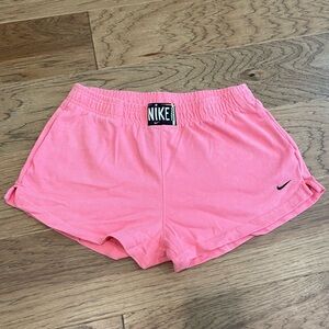 Nike Hot Pink Cotton Shorts